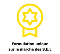 Formulation unique  sur le marché des S.E.L