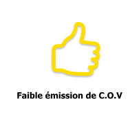 Faible émission de C.O.V
